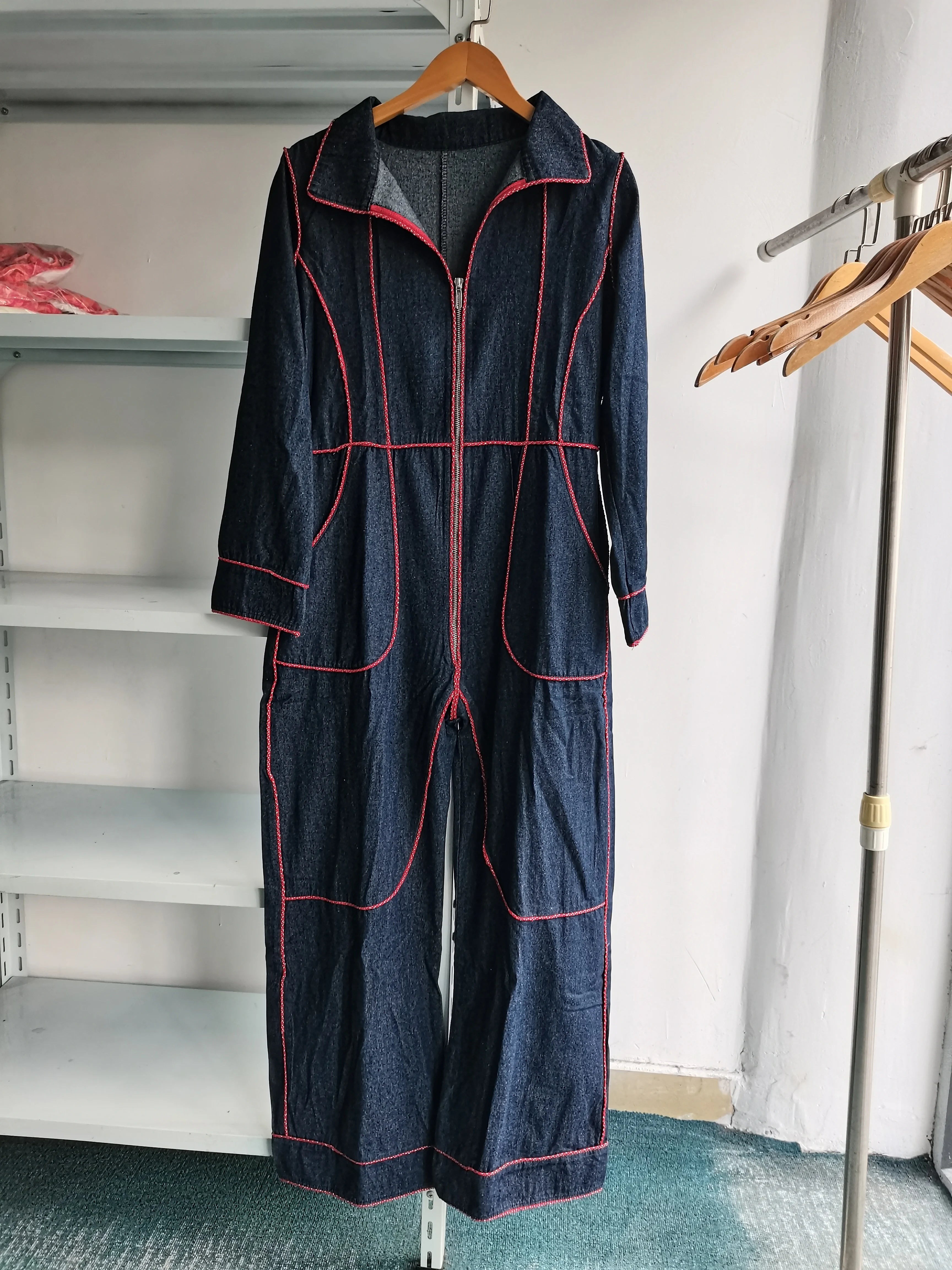 Solid Color Women Jumpsuits For Autumn Winter Long Sleeve Loose Fashion Streetwear Overalls Wide Leg Pants Trousers 2025