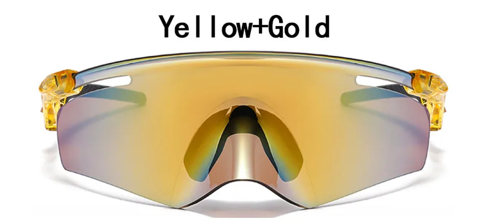 Oversized Sunglasses Men Women Fashion Half Frame Sun Glasses for Men Brand Designer UV400 Sports Driving Goggles Eyewear