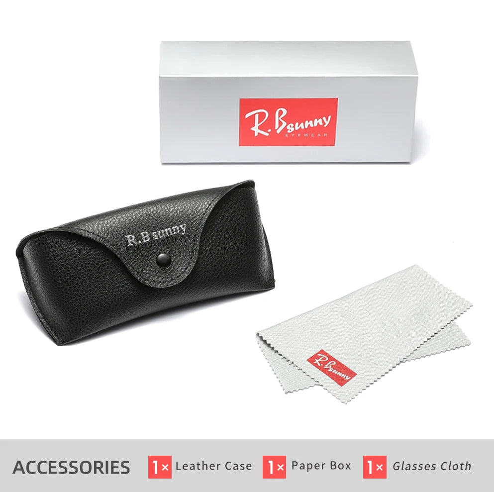 RBsunny New Popular Men/Women Polarized Sunglasses Square Frame Classical UV400 Driving Outdoor Anti-glare Trendy Eyewear