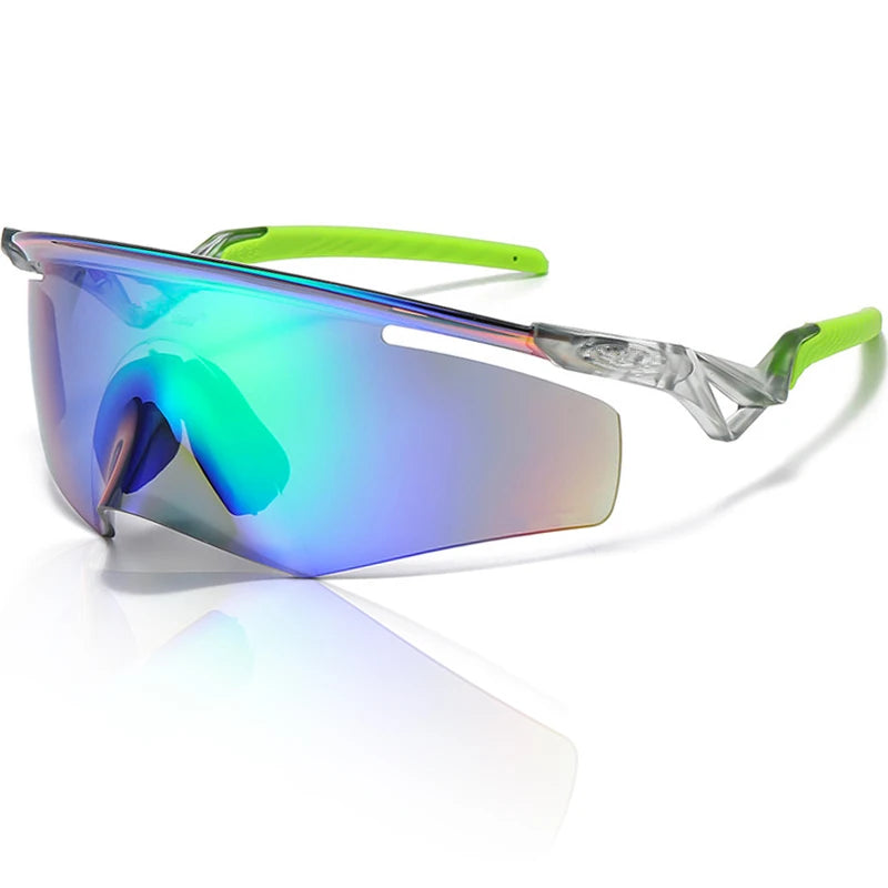 Oversized Sunglasses Men Women Fashion Half Frame Sun Glasses for Men Brand Designer UV400 Sports Driving Goggles Eyewear