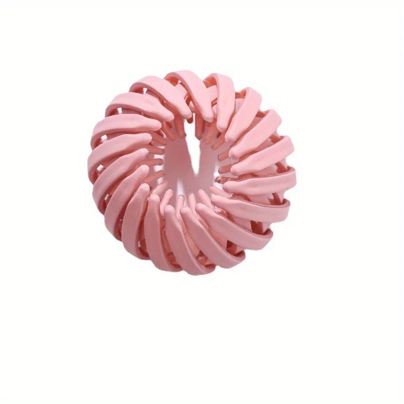 Ponytail Hair Rings Clips Clips Women Bird Nest Shaped Hair Hairpin Simple Magic Lazy Braider Tool Women Hair Accessories
