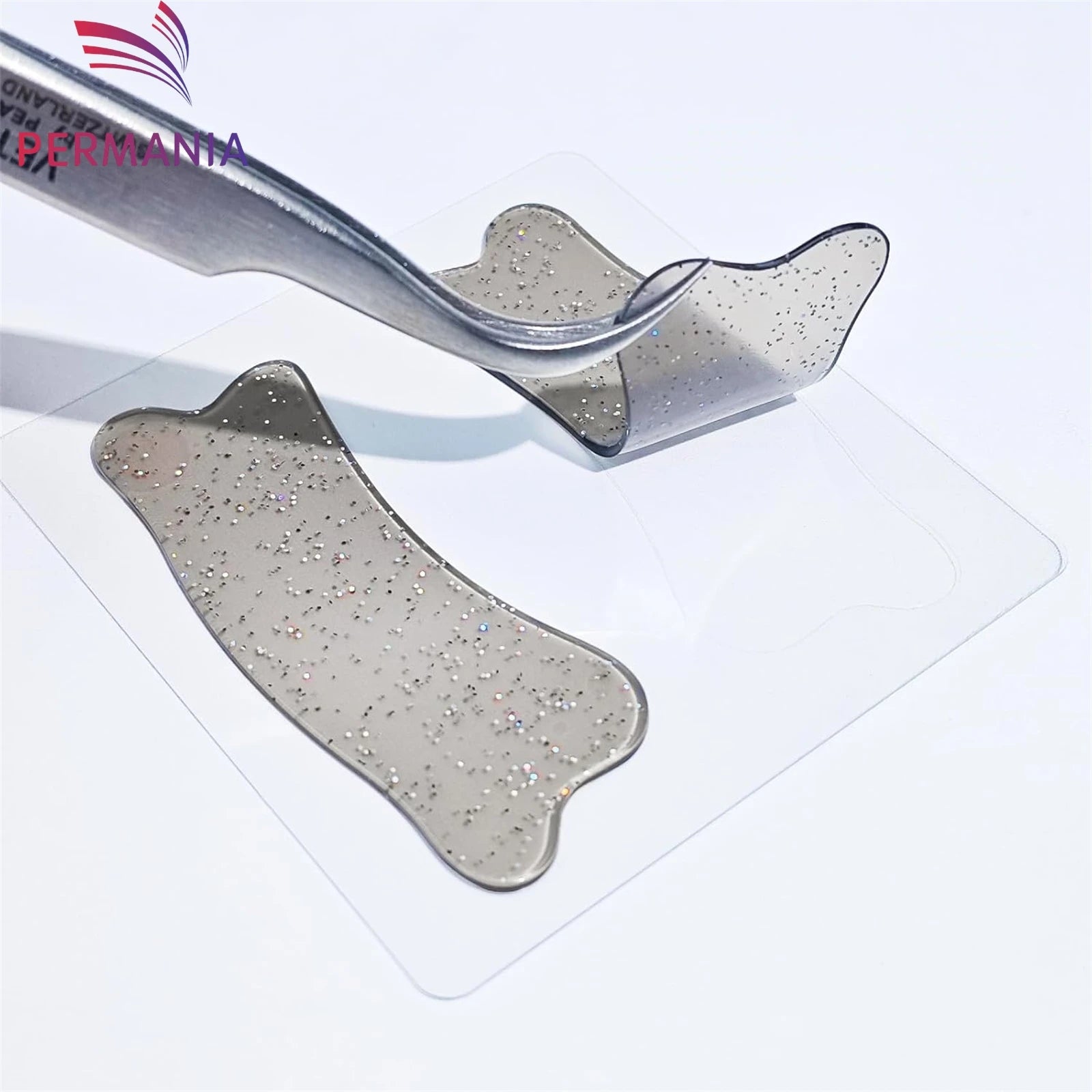 PERMANIA 1 Pair Under Eye Patch Silicone for Korean Lash Lift & Lash Extensions Remover Reusable and Soft Makeup Beauty Tool