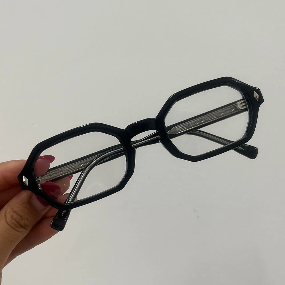 Vintage Hexagon Sunglasses Women For Men Male Sun Glasses Luxury Brand Designer Popular Punk Outdoor Small Frame Shades UV400