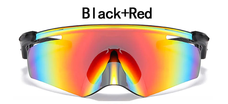 Oversized Sunglasses Men Women Fashion Half Frame Sun Glasses for Men Brand Designer UV400 Sports Driving Goggles Eyewear