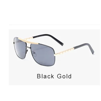 Vintage Square Men Sunglasses Brown 2025 Luxury Brand Retro Classic Sun Glasses For Man UV400 Oculos De Sol Masculino Wholesale
