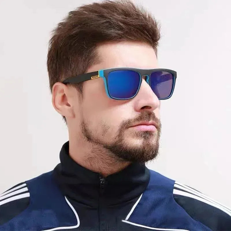 Fashion Polarized Color Changing Sunglasses Men Night Vision Car Driving Sunglass Dirt Bike Motorcycle Cycling Glasses