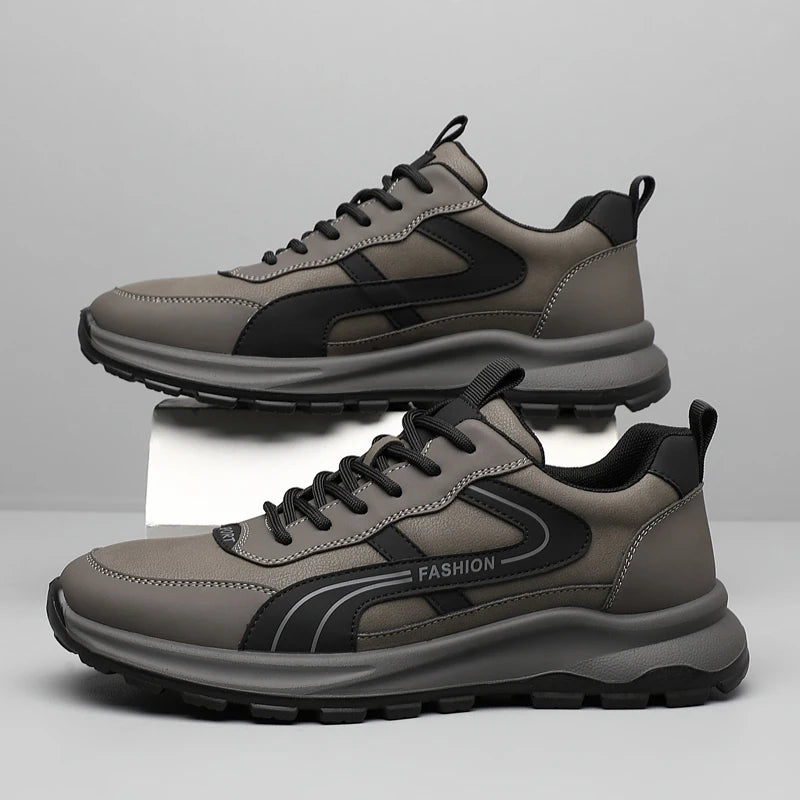 2025 New Men's Running Shoes Casual Hiking Footwear Lightweight Breathable Walking Sneakers for Men Non-Slip Gym Sports Shoes