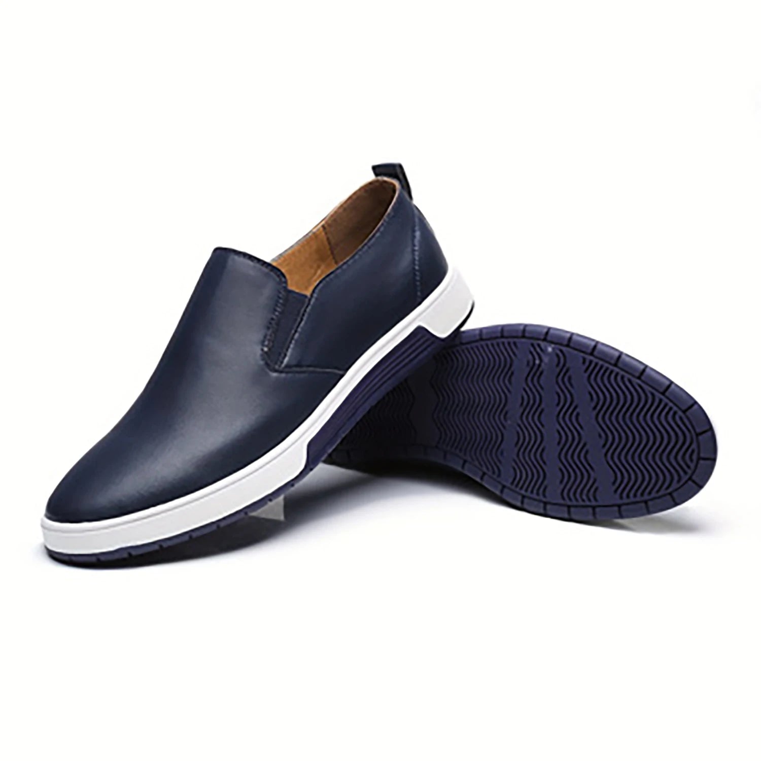 Lazy People Can Easily Slip on Urban Loafers, Men's Graduation Shoes, Wedding Shoes, Soft and Comfortable Trendy Business Casual Shoes