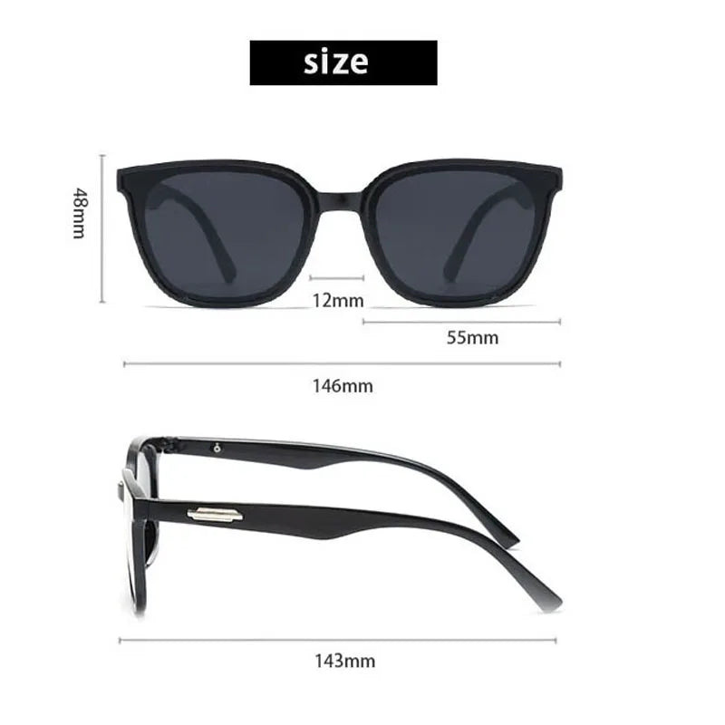New Fashion Sunglasses Women Brand Designer Retro Rectangle Sun Glasses Female Ins Popular Colorful Vintage Square Eyewear