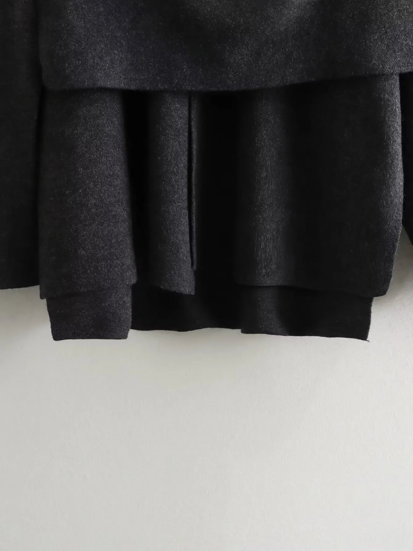 Autumn Winter New Female Cape Solid Long Sleeve Knitted Coat Fashion Scarf Collar Warm Women Short Jacket Elegant Streetwear