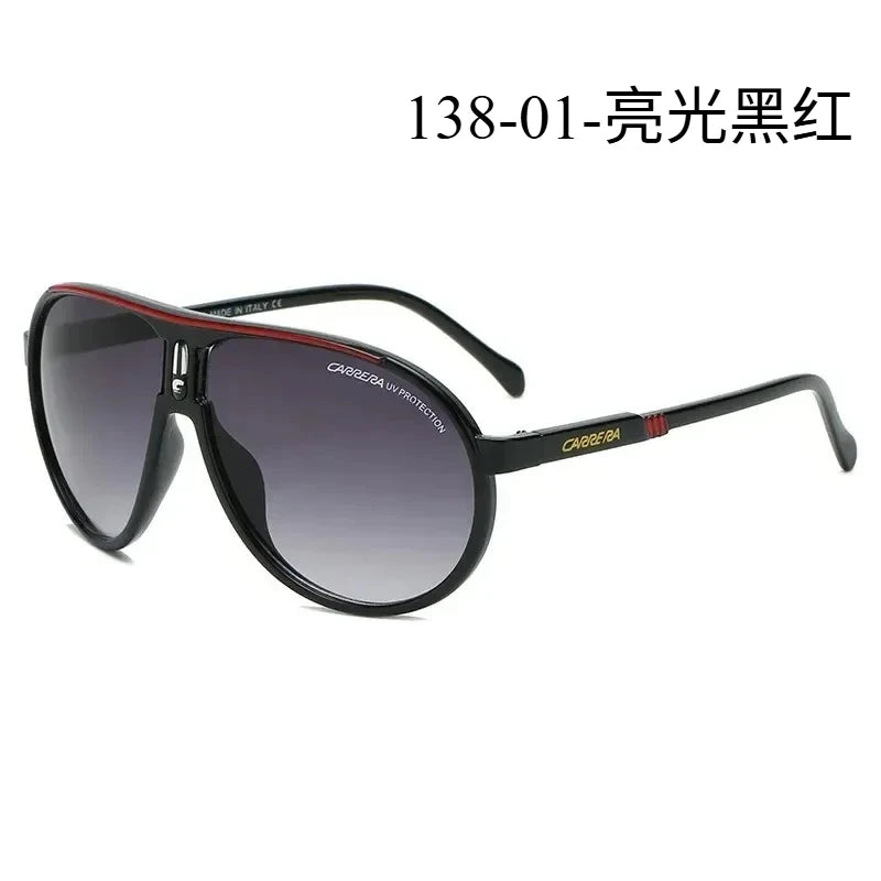 Carrera Retro Sunglasses Retro Vintage Sunglasses for Men and Women Sports Driving Metal Frame UV400 Eyewear