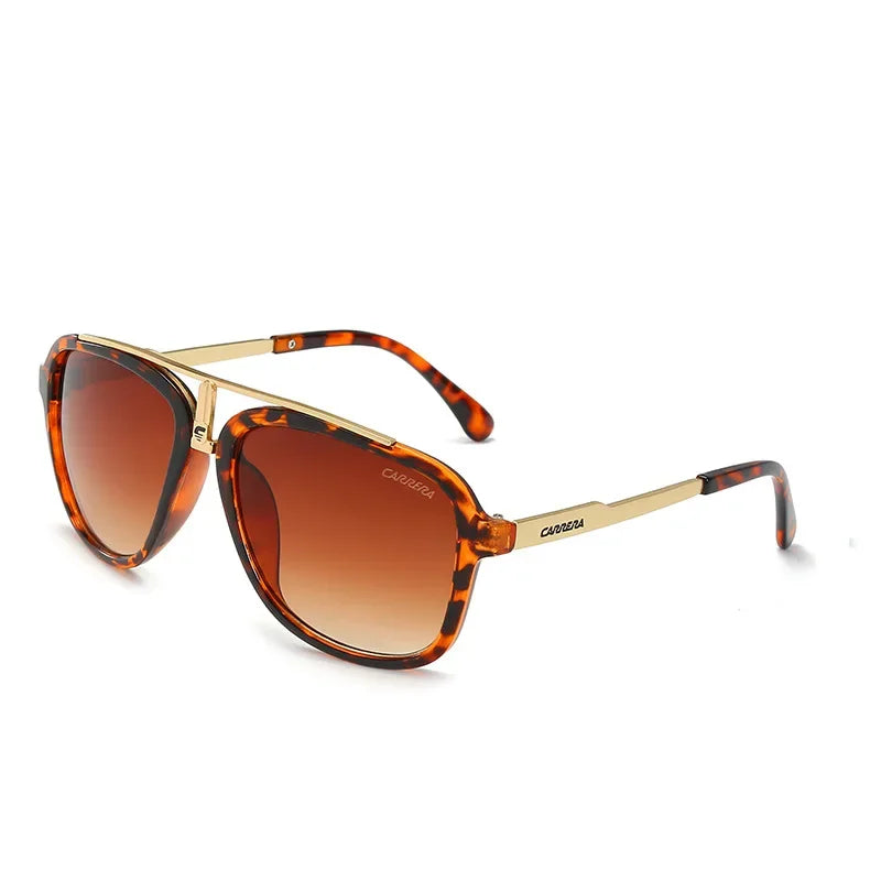 Carrera Retro Sunglasses Vintage for Men and Women Sports Driving Metal Frame UV400 Eyewear pilot Sunglasses for women 167/S
