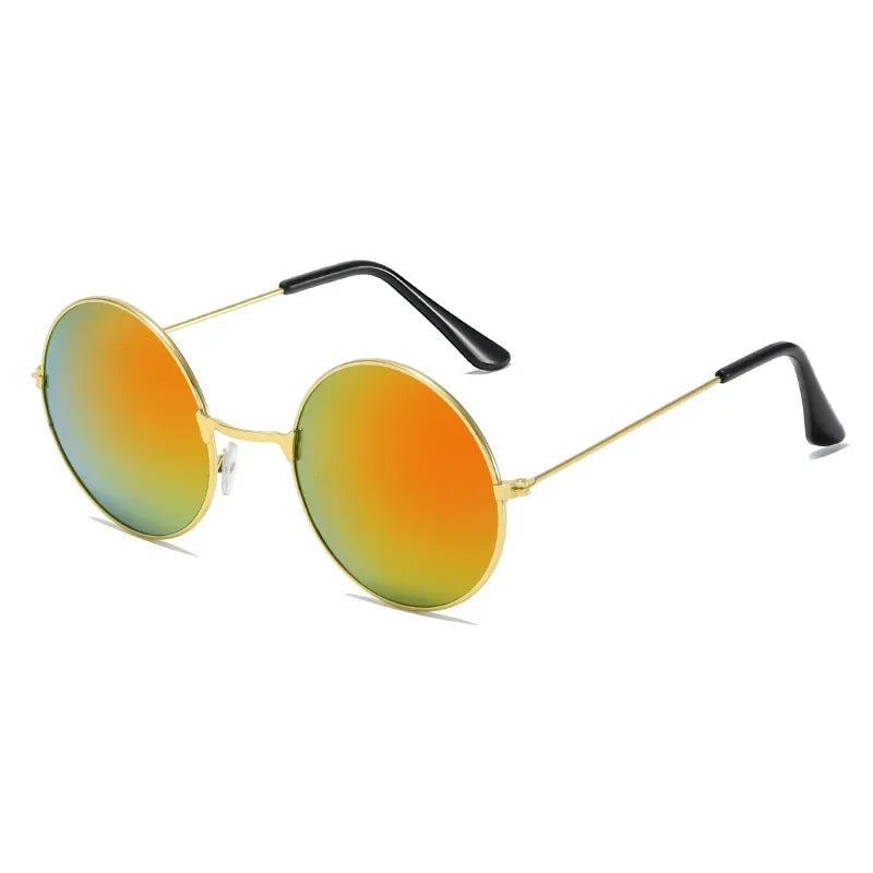 Popular Fishing Leisure Round Metal Men Sunglasses Retro Vintage Sunglasses for Men Women 2022 Fashion Eyewear Sun Glasses UV400