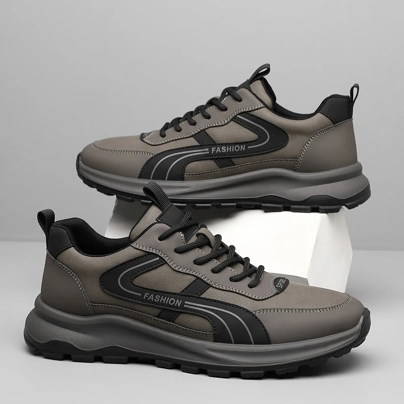 2025 New Men's Running Shoes Casual Hiking Footwear Lightweight Breathable Walking Sneakers for Men Non-Slip Gym Sports Shoes