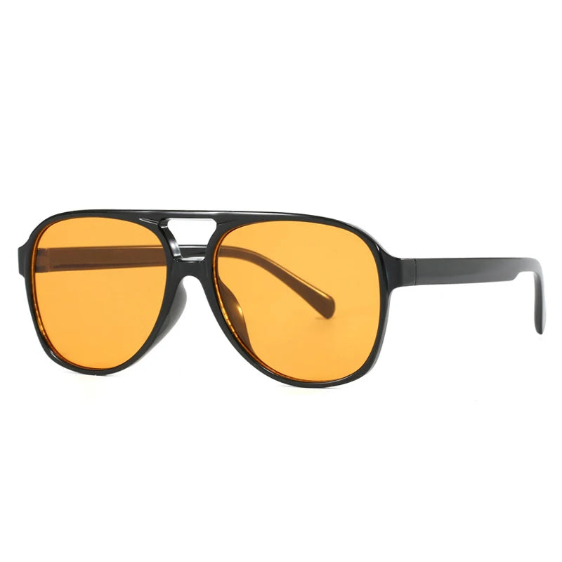Classic Double Bridge Oversized Pilot Outdoor Women Sunglasses Luxury Designer Brand Men Sunglass Driving Travel Eyewear UV400