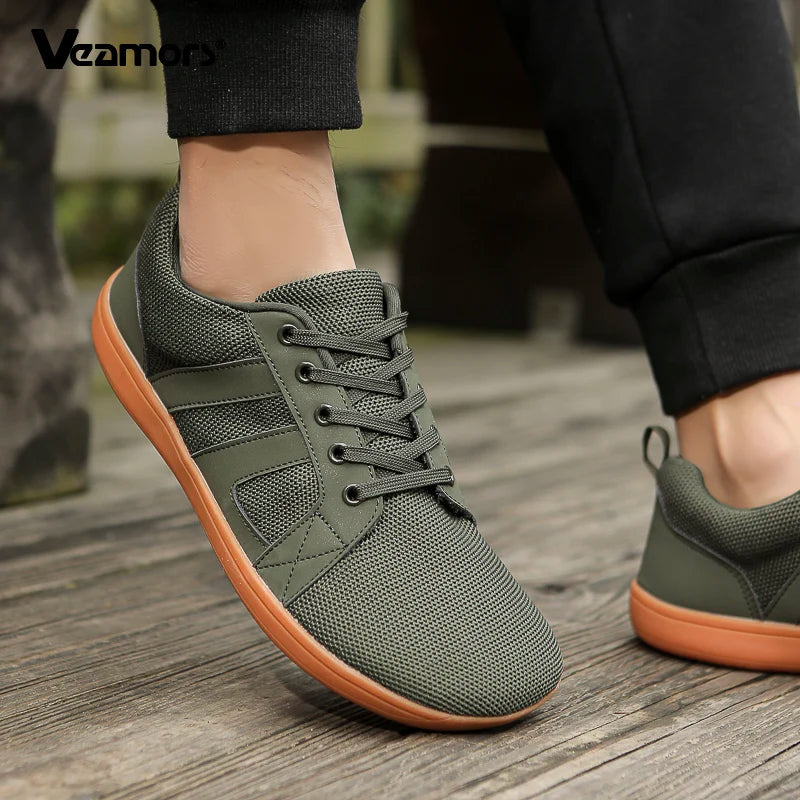 Men Barefoot Shoes Zero Drop Minimalist Running Wide Toe Box Sneaker Tennis Shoe Breathable Wide Width Casual Sneakers For Women
