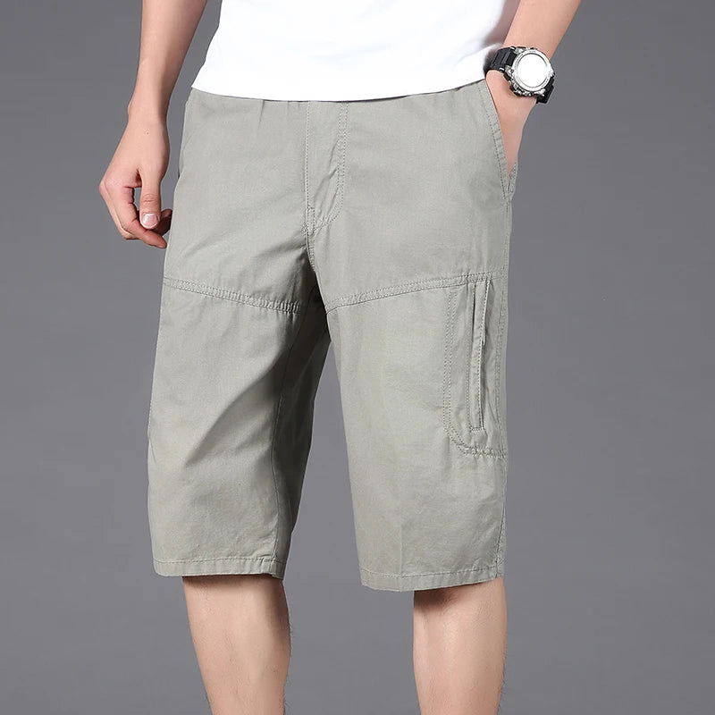 New Summer Casual Shorts Men Cotton Cargo Shorts Running Sportswear Bermuda Shorts Cool Breathable 6XL 5XL Big Size
