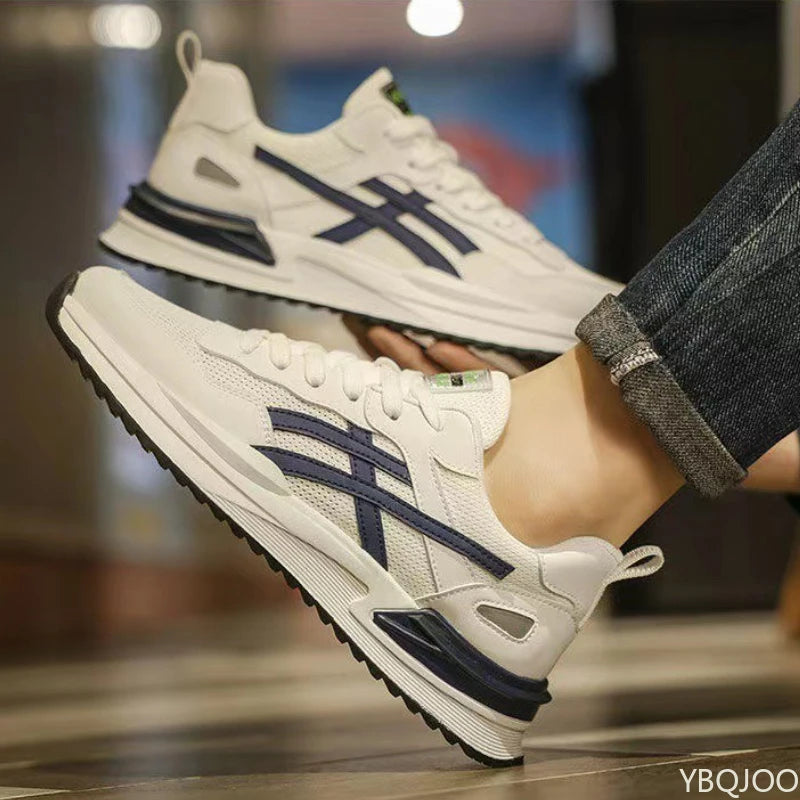 2026 Large Size Autumn Fashion New Item Breathable Casual Comfortable Men's Shoes Versatile Lightweight Flat Sports Men's Shoes