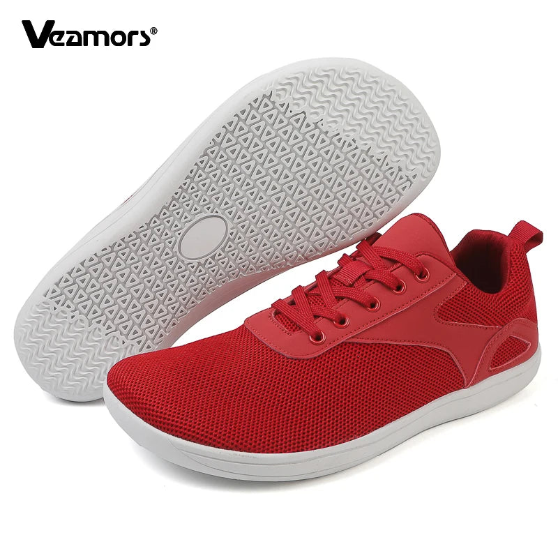 Men Barefoot Shoes Zero Drop Minimalist Running Wide Toe Box Sneaker Tennis Shoe Breathable Wide Width Casual Sneakers For Women