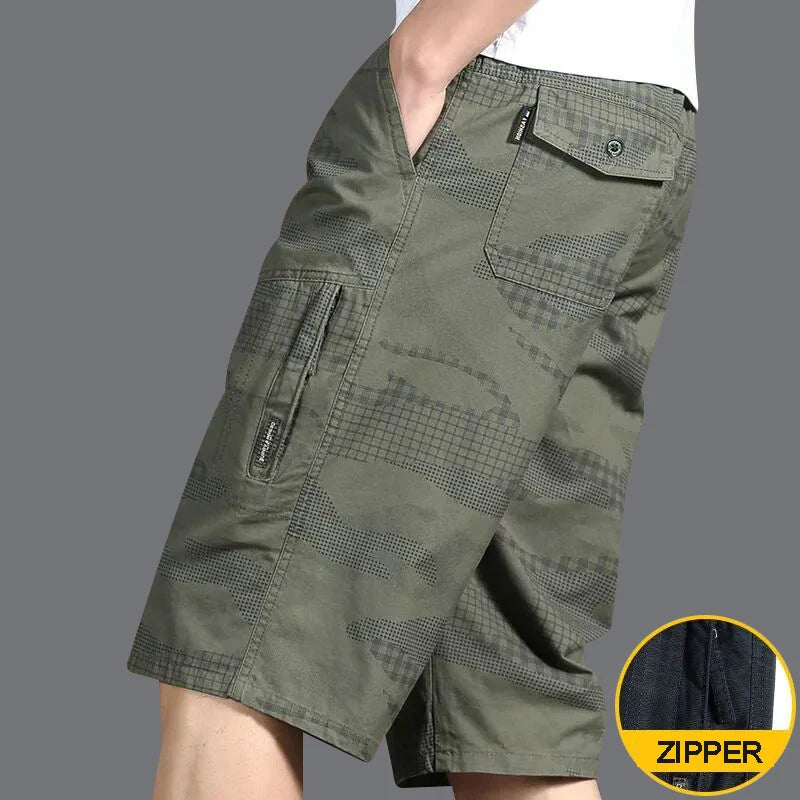 New Summer Casual Shorts Men Cotton Cargo Shorts Running Sportswear Bermuda Shorts Cool Breathable 6XL 5XL Big Size