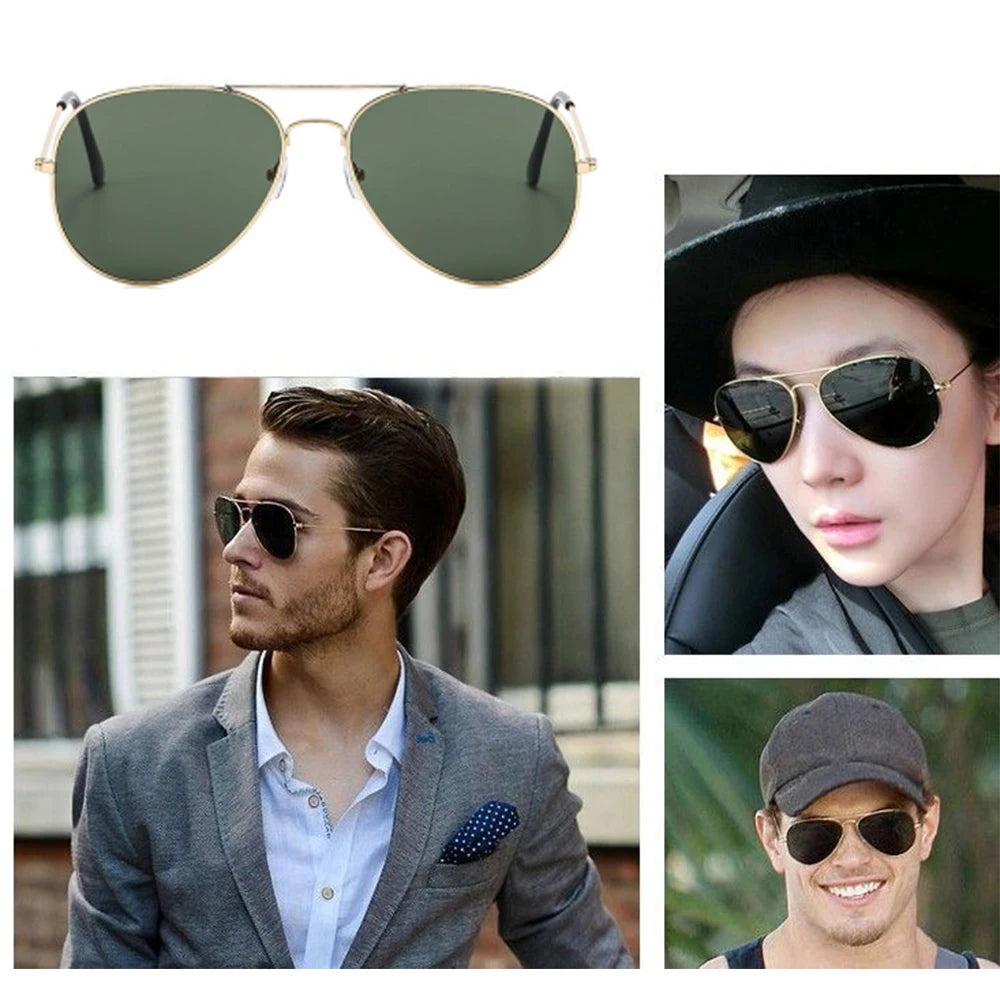 2025 Men Classic Brand Retro women Sunglasses Designer Eyewear 3025 Metal Frame Designers Sun Glasses Woman