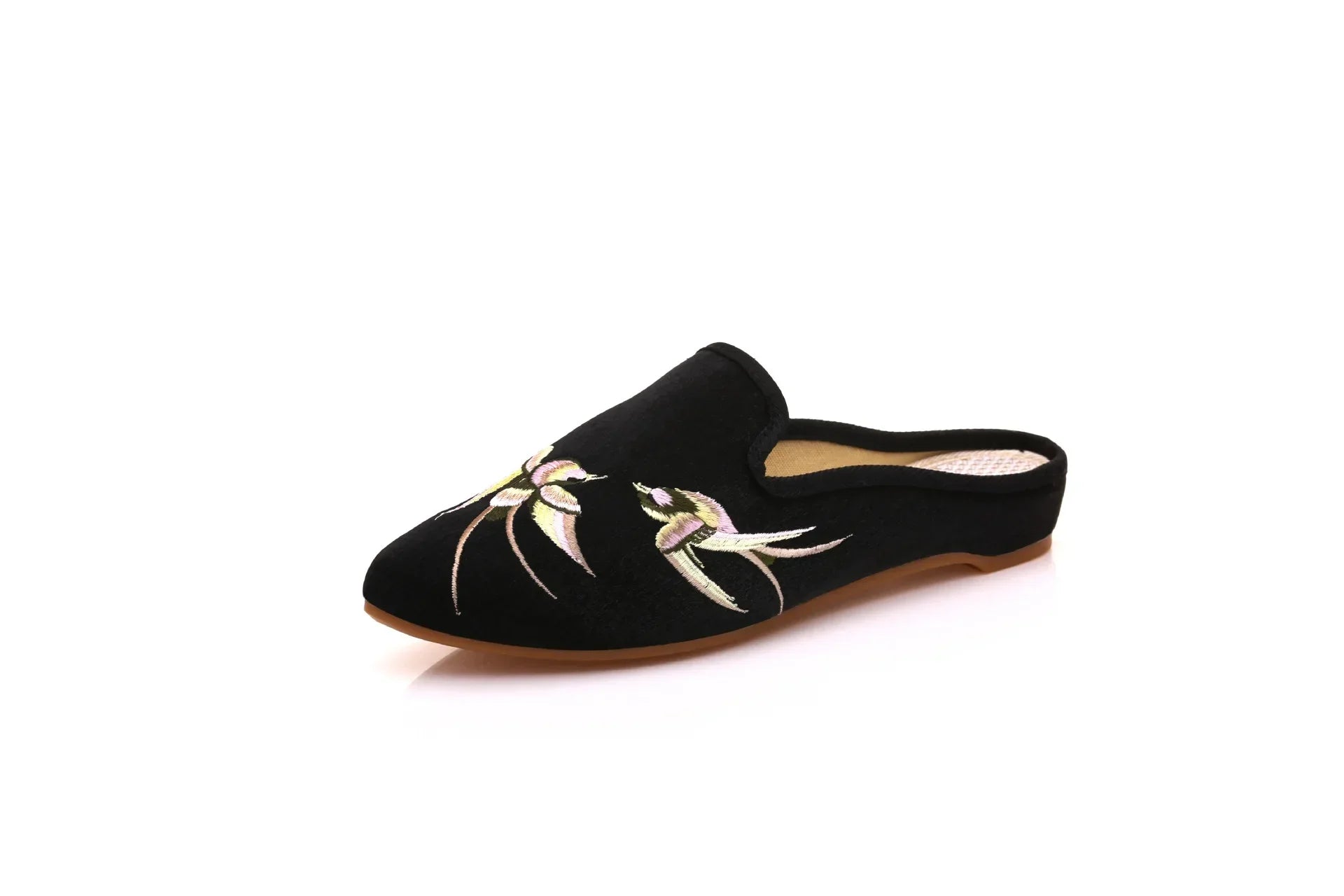 Chinese Style Summer Harajuku Slippers Women Shoes for Women Fashion Casual Vintage Embroidery Ethnic Style Streetwear
