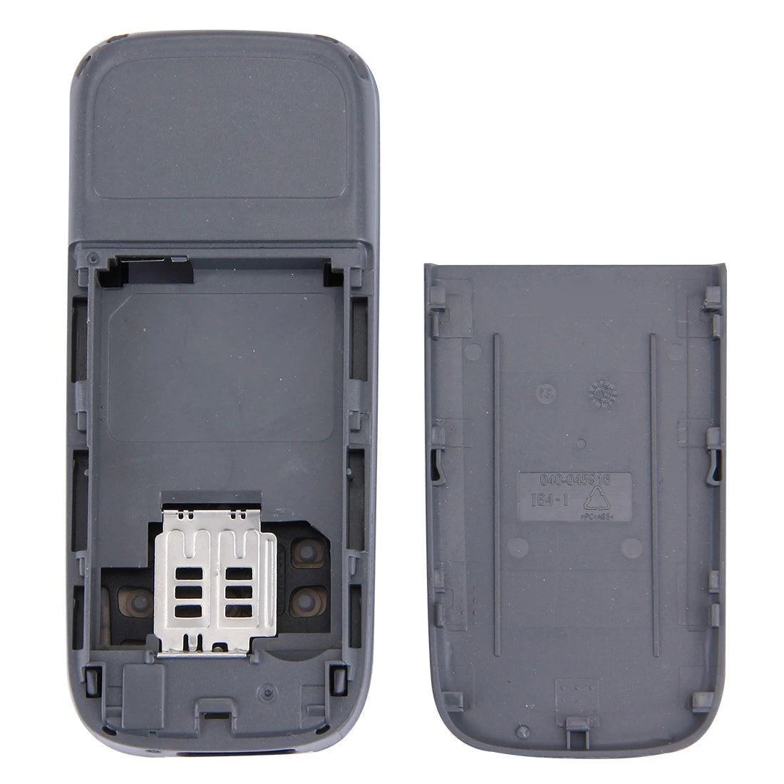 Cellphone phone case Full Housing Cover For Nokia 1200 1208 1209 Front Cover + Middle Frame Bezel + Battery Back Cover