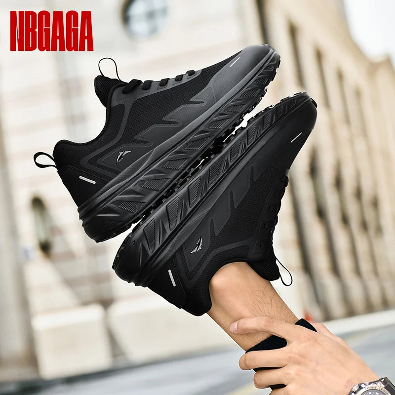 Men's Wide Toe Sneakers Wide Width Walking Shoes Slip Resistant Outdoor Casual Sports Shoes for Men Comfortable Athletic Shoes