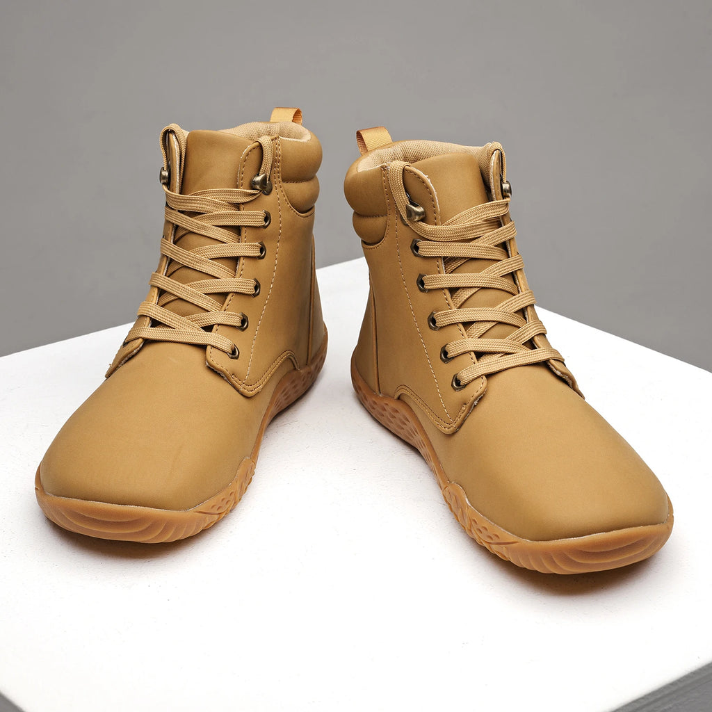 Barefoot Shoes Adult Cross-Trainer Wide Toe Box Men's Wide Minimalist Zero Drop Sole Casual Knitting Walking Sneakers Large Size