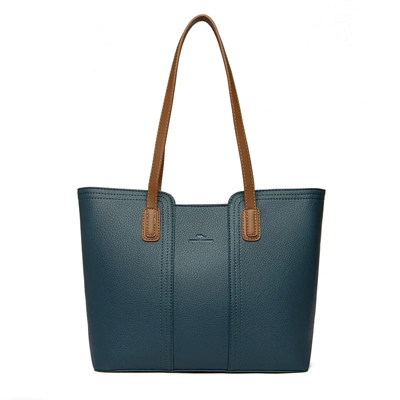 Genuine Brand Women Bags Designer High Quality Soft Leather Large Women 2024 Shoulder Bag Messenger Handbag Shopping Messenger