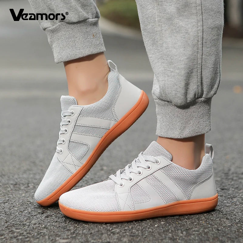 Men Barefoot Shoes Zero Drop Minimalist Running Wide Toe Box Sneaker Tennis Shoe Breathable Wide Width Casual Sneakers For Women