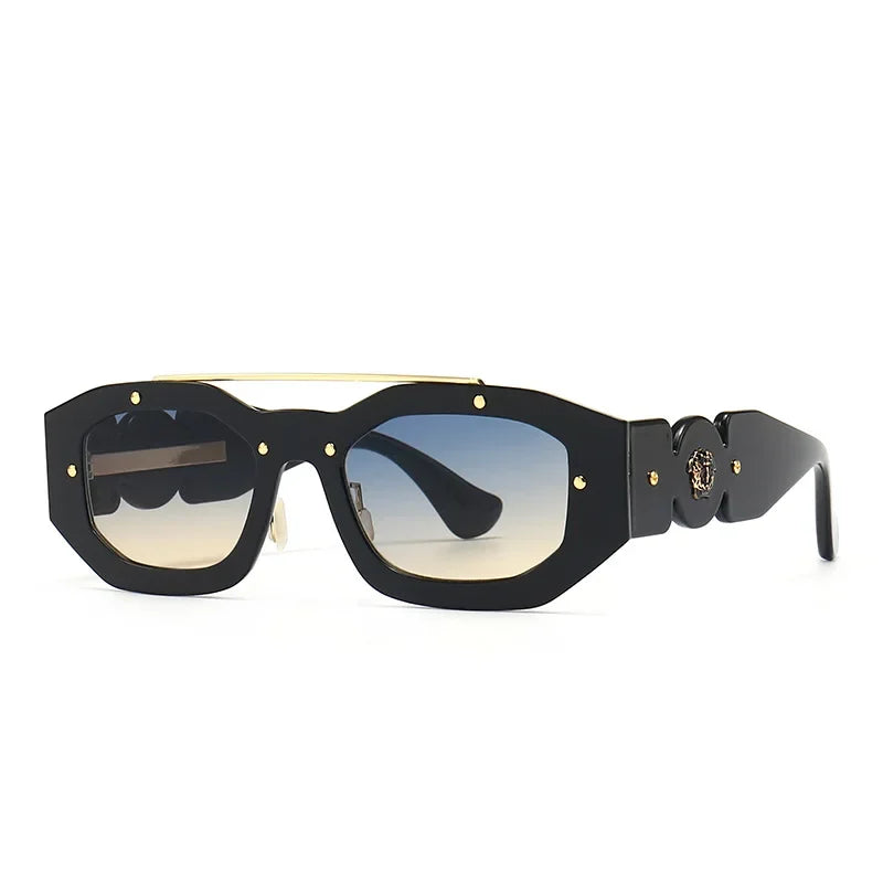 Men and Women Square Sunglasses Vintage Unisex Eyewear Glasses Hot Sale New Arrival Popular Luxury Brand Designer Glasses