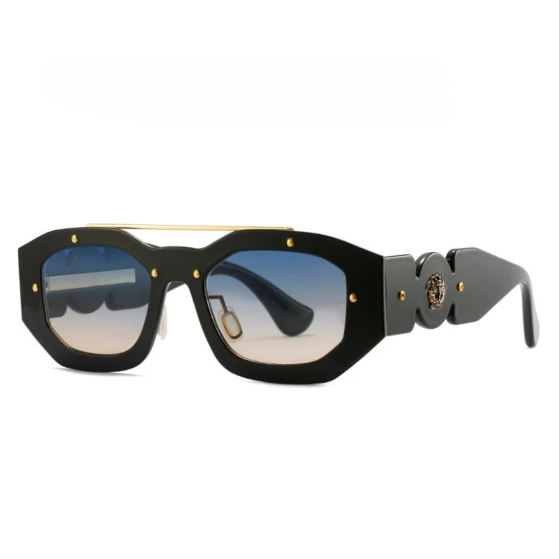 Men and Women Square Sunglasses Vintage Unisex Eyewear Glasses Hot Sale New Arrival Popular Luxury Brand Designer Glasses