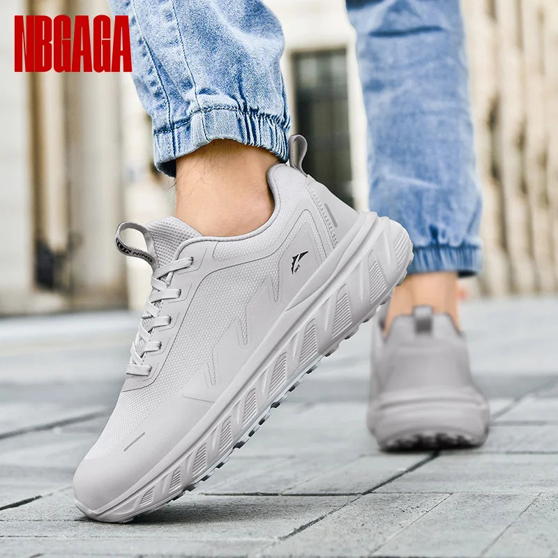 Men's Wide Toe Sneakers Wide Width Walking Shoes Slip Resistant Outdoor Casual Sports Shoes for Men Comfortable Athletic Shoes