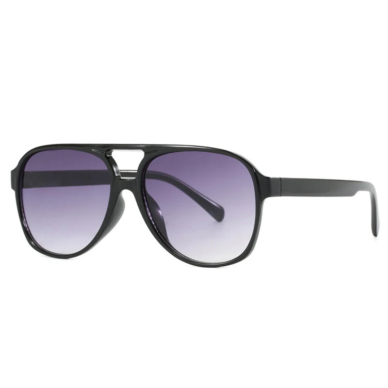 Classic Double Bridge Oversized Pilot Outdoor Women Sunglasses Luxury Designer Brand Men Sunglass Driving Travel Eyewear UV400