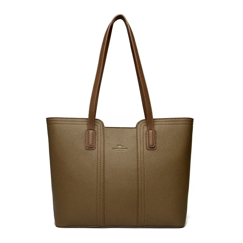 Genuine Brand Women Bags Designer High Quality Soft Leather Large Women 2024 Shoulder Bag Messenger Handbag Shopping Messenger
