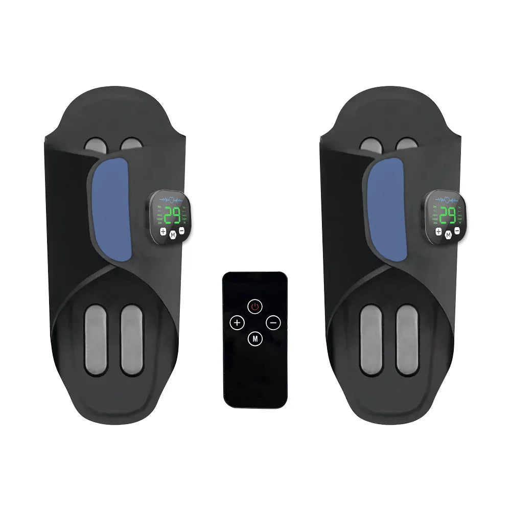 New Rechargeable 10 Adjustable Models Electric Vibrating Foot Muscle Relaxation Massager Shoes