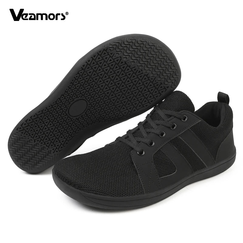 Men Barefoot Shoes Zero Drop Minimalist Running Wide Toe Box Sneaker Tennis Shoe Breathable Wide Width Casual Sneakers For Women