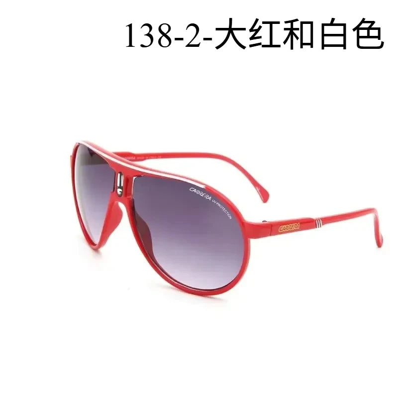 Carrera Retro Sunglasses Retro Vintage Sunglasses for Men and Women Sports Driving Metal Frame UV400 Eyewear