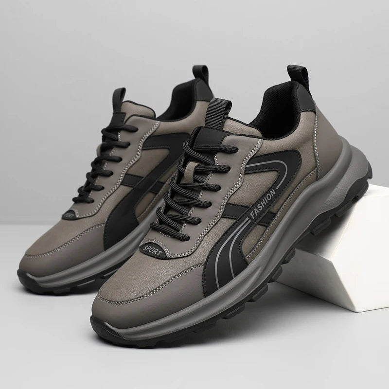 2025 New Men's Running Shoes Casual Hiking Footwear Lightweight Breathable Walking Sneakers for Men Non-Slip Gym Sports Shoes