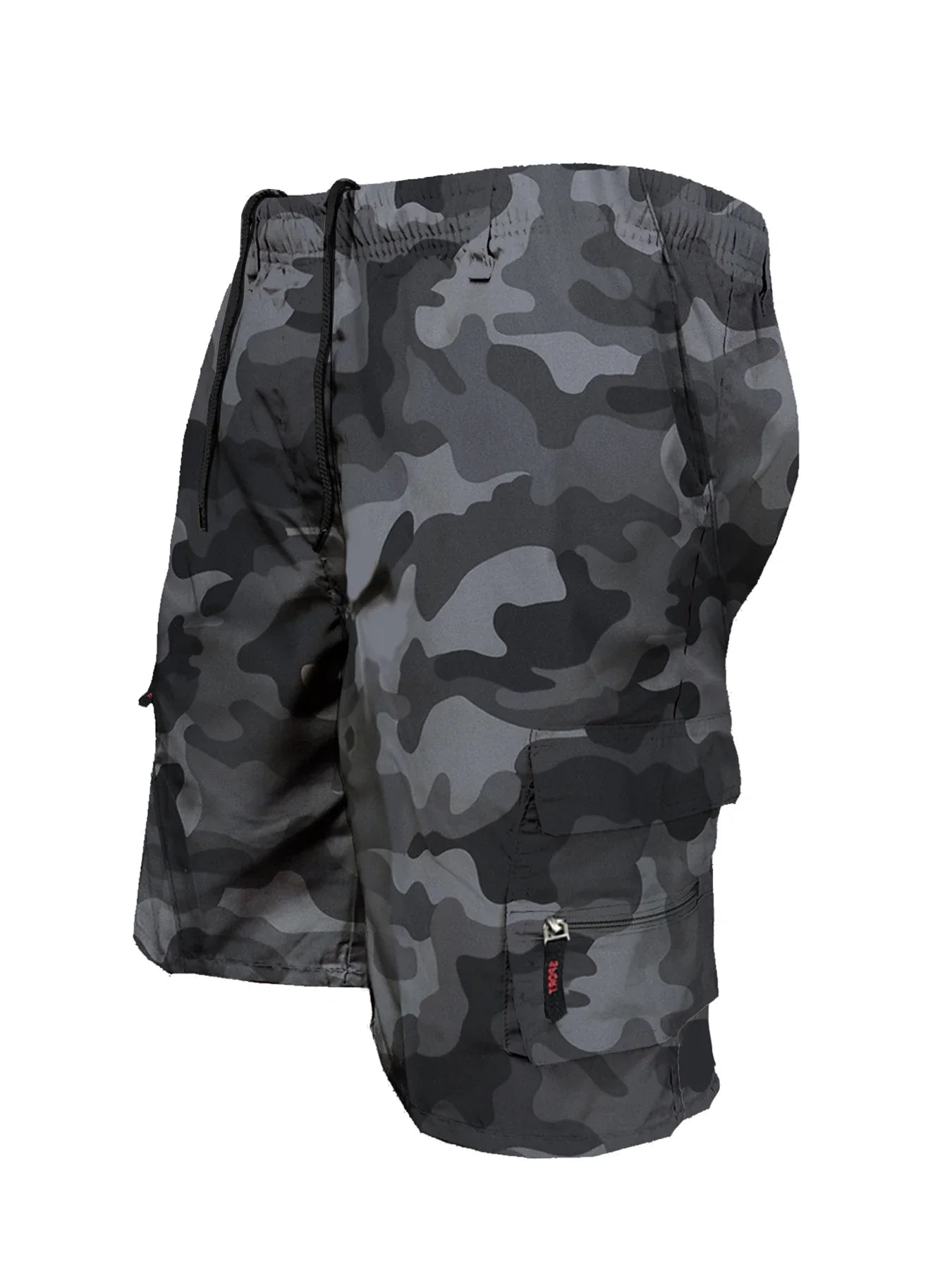 Men's Camouflage Cargo Shorts Casual Loose Work Tooling Shorts Summer Male's Outdoor Multi-pockets Knee Length Short Pants S-3XL