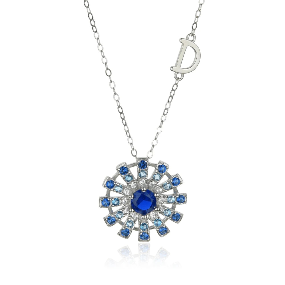 ANDYWEN 925 Sterling Silve Big Double Cross Pendant Long Chain Neckalce 2021 Korea Women High Quality D Twist Chain Jewelry Gift