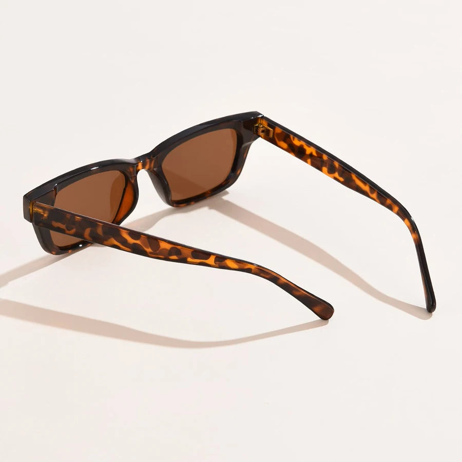 Vintage Small Sunglasses Women Brand Designer Retro Rectangle Sun Glasses Female Ins Popular Colorful Cateye Eyewear UV400