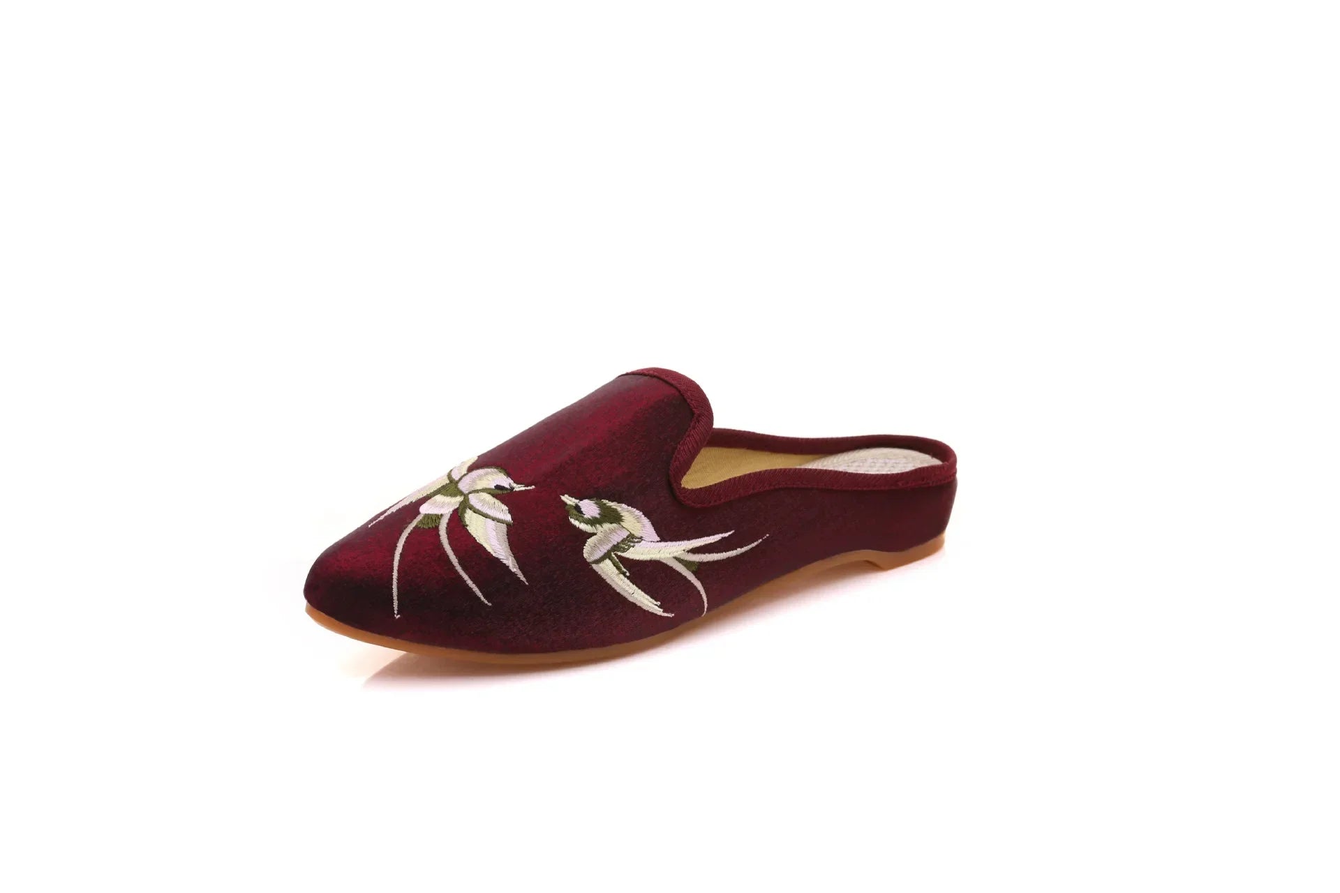 Chinese Style Summer Harajuku Slippers Women Shoes for Women Fashion Casual Vintage Embroidery Ethnic Style Streetwear