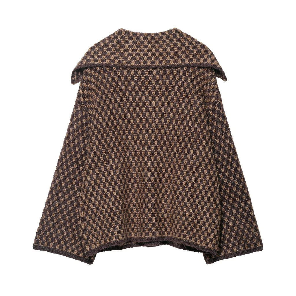 Korean style women's autumn and winter 2025 new loose and slimming casual knitted cardigan temperament jacket