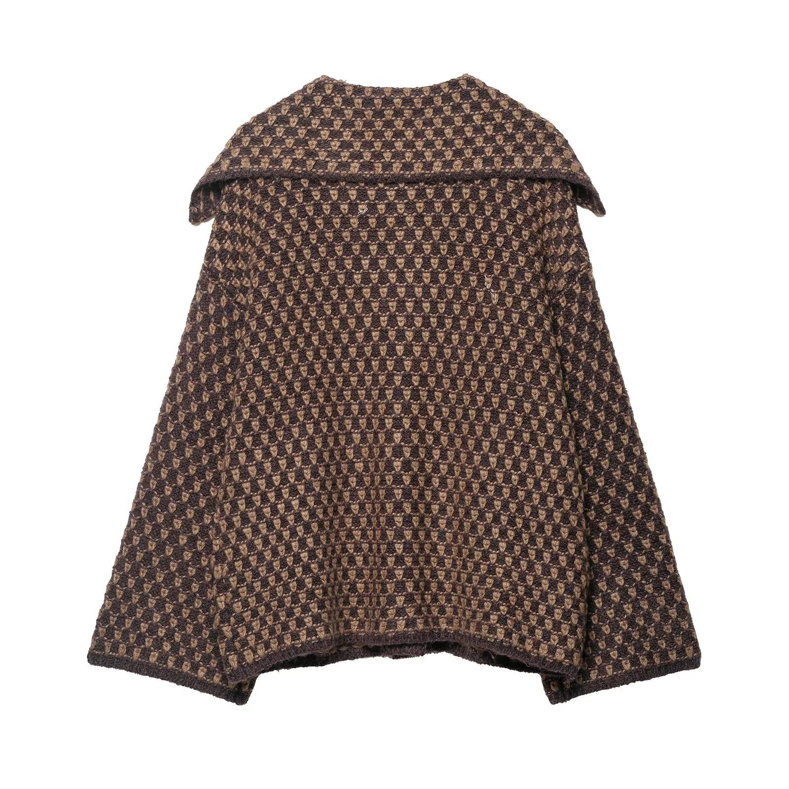 Korean style women's autumn and winter 2025 new loose and slimming casual knitted cardigan temperament jacket