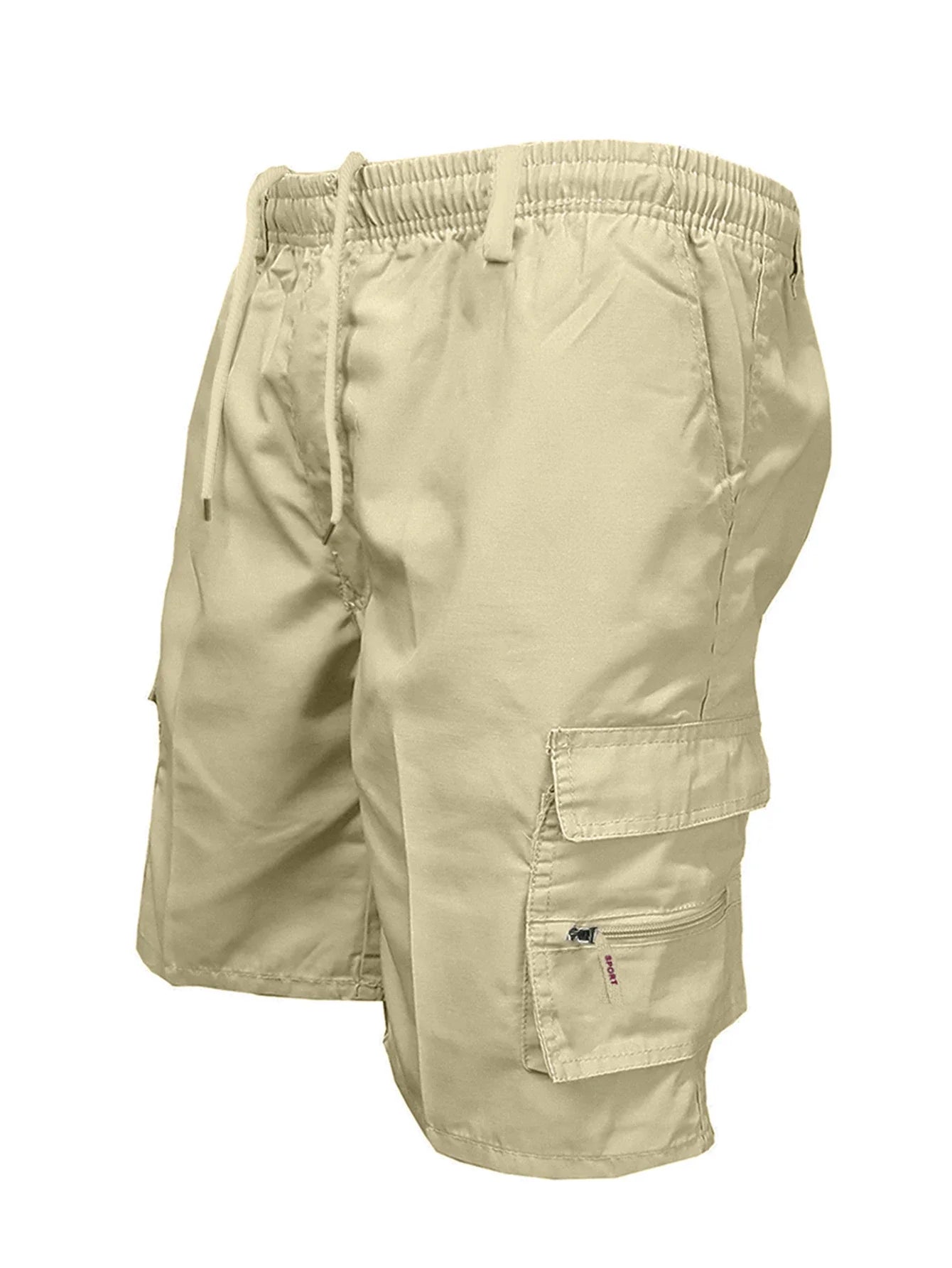 Men's Camouflage Cargo Shorts Casual Loose Work Tooling Shorts Summer Male's Outdoor Multi-pockets Knee Length Short Pants S-3XL