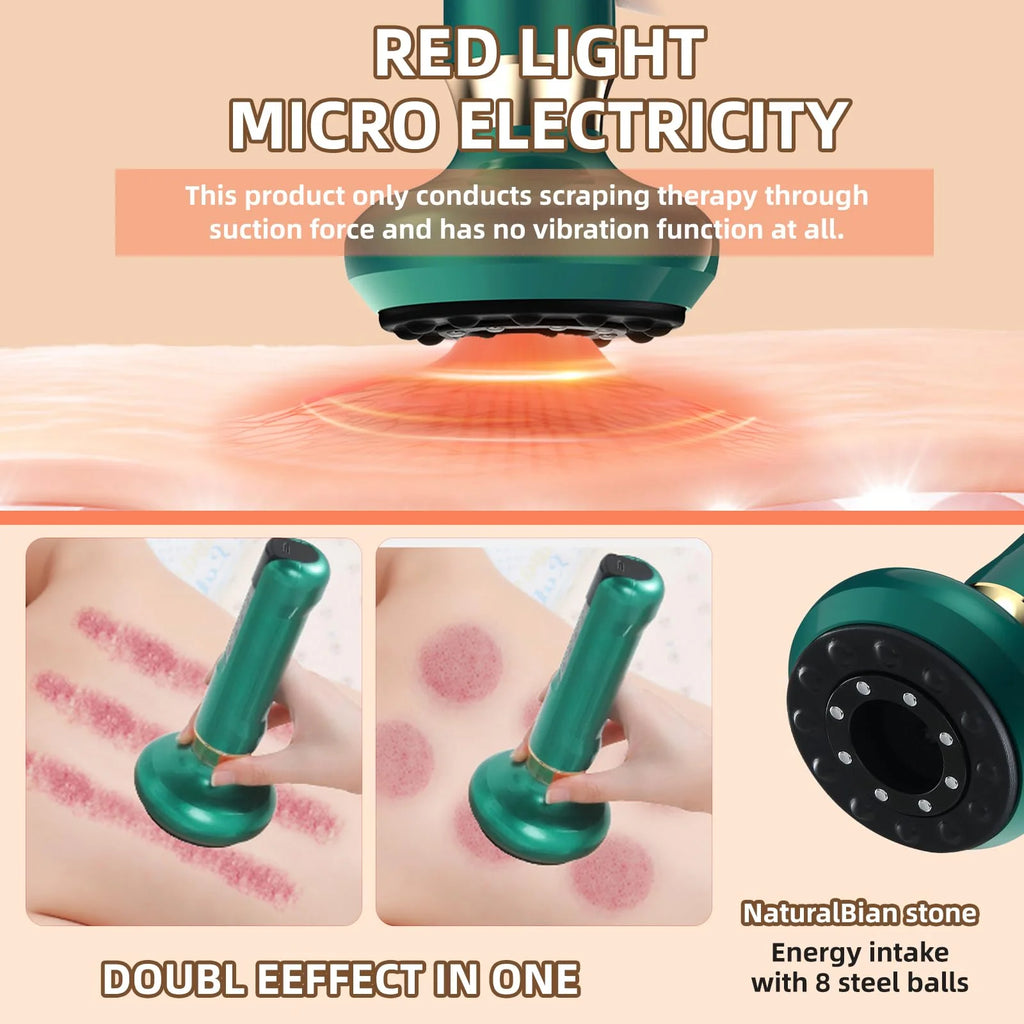 Handheld Cellulite Massager-Cupping Kit for Massage Therapy,Cupping Machine,Cellulite Massager with 12 Suction Modes, Rechargeab