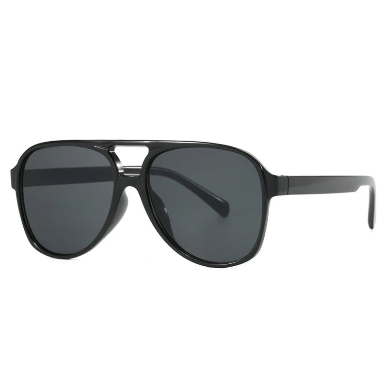 Classic Double Bridge Oversized Pilot Outdoor Women Sunglasses Luxury Designer Brand Men Sunglass Driving Travel Eyewear UV400