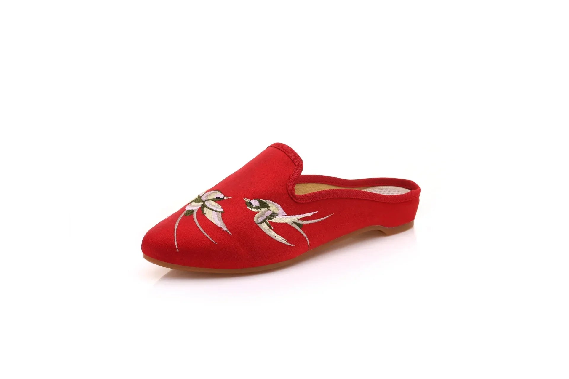 Chinese Style Summer Harajuku Slippers Women Shoes for Women Fashion Casual Vintage Embroidery Ethnic Style Streetwear